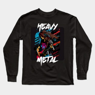 Graffiti Style - Heavy Metal 3 Long Sleeve T-Shirt